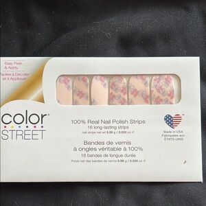 Color Street Floral Nail Polish Strips
